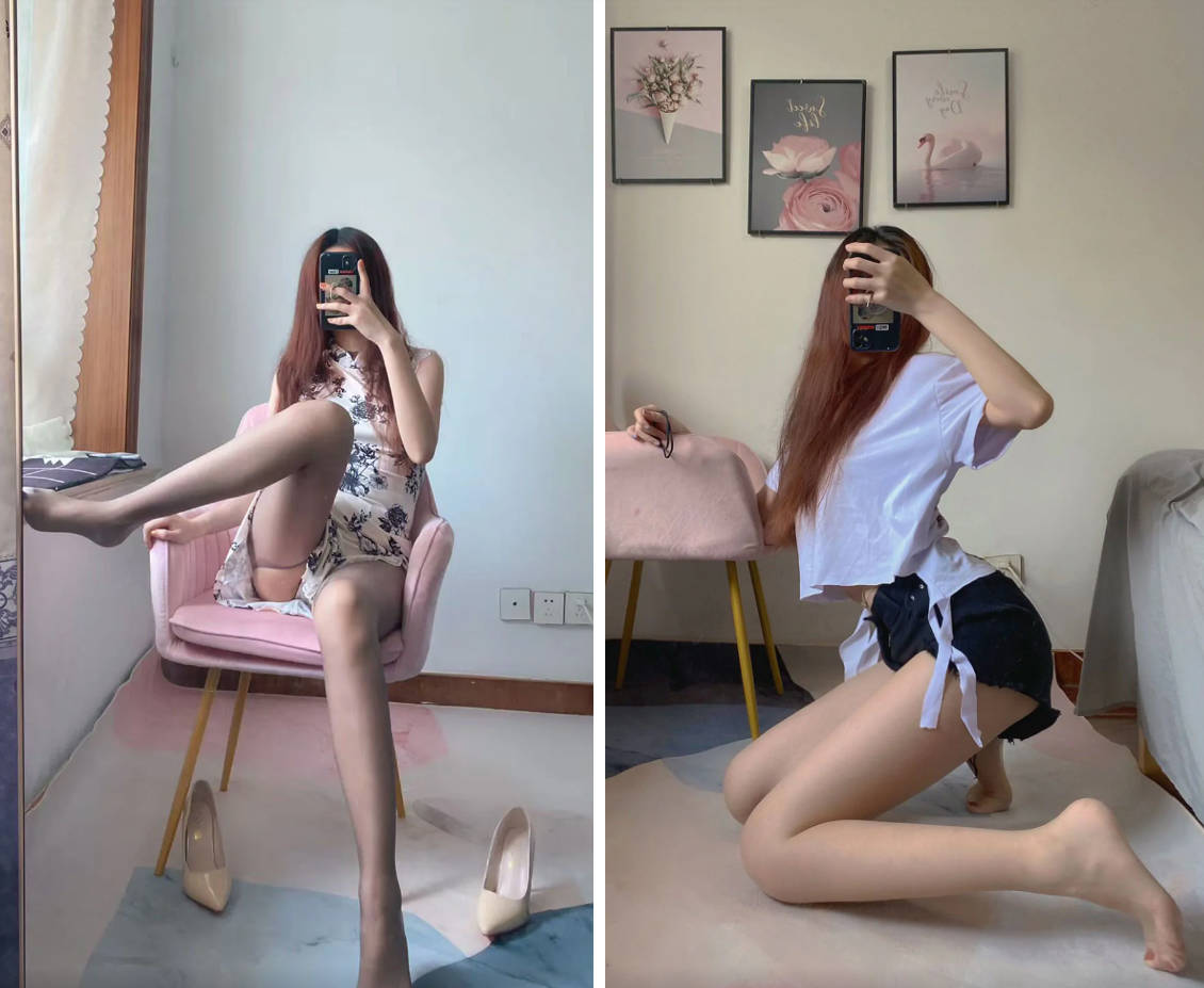 提袜少女 – 朋友圈收费系列套图&视频
